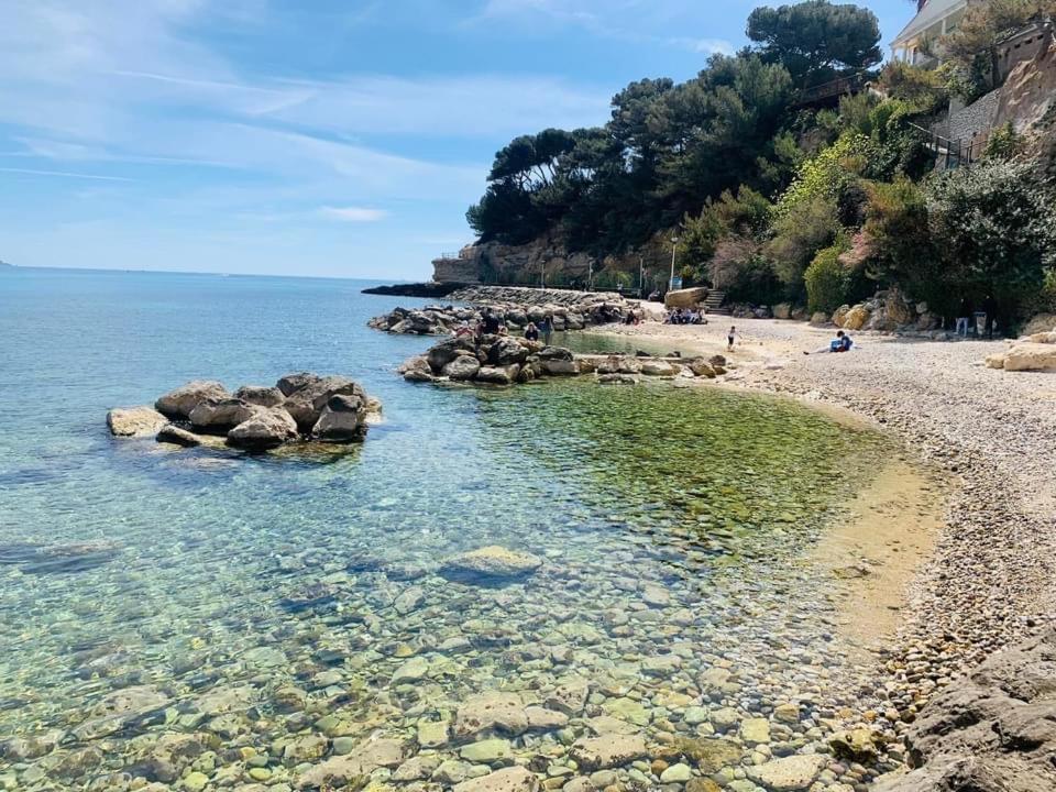 200M De La Plage ,3Mn Du Port A 50M Du Centre Ville Carry-le-Rouet Kültér fotó
