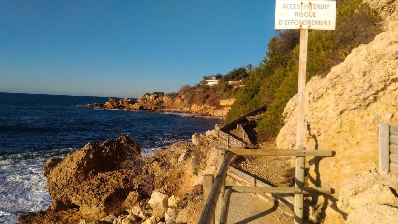 200M De La Plage ,3Mn Du Port A 50M Du Centre Ville Carry-le-Rouet Kültér fotó